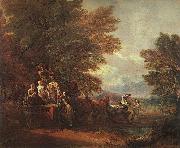 The Harvest Wagon Thomas Gainsborough